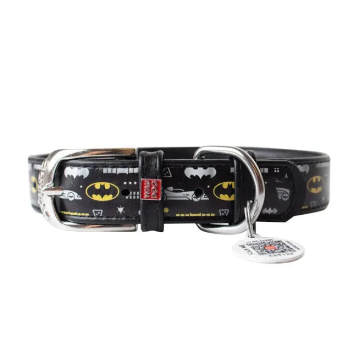 Batman halsbånd | m. QR-Tag | OUTLET