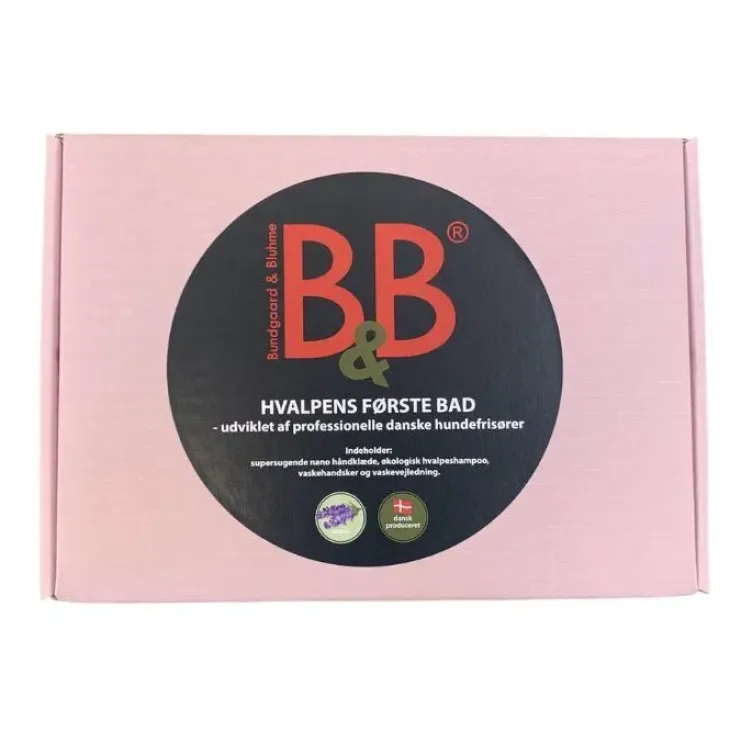 B&B Hvalpens første bad