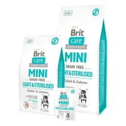 Brit Care Mini Grain Free Adult - Light & Steriliseret | Tørfoder