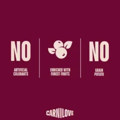 Carnilove Crunchy Snack, Salmon with Blueberries | 200g