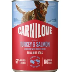 Carnilove Dog Can Paté, Salmon & Turkey | 400g