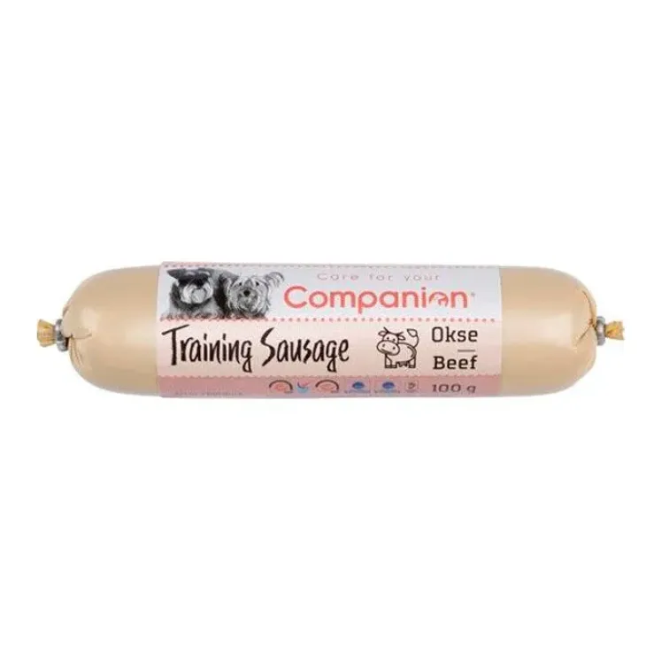 Companion Training Sausage | Skærefaste Pølser | 100g