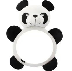 Hvalpespejl i plysbamse