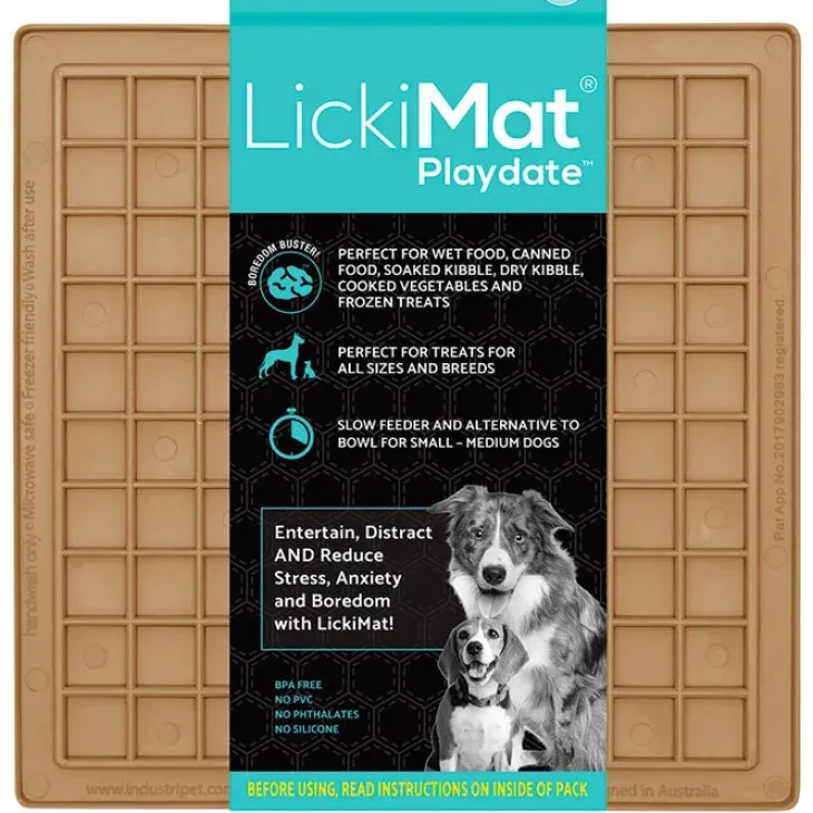 Lickimat Playdate Classic Kaffe
