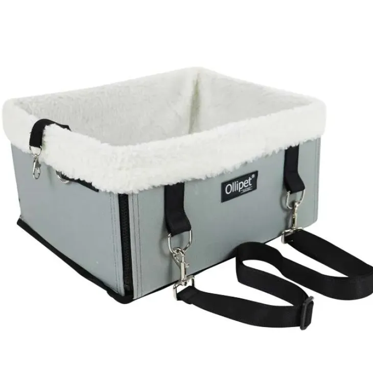 Luksus biltaske m. lammeskind | 2 str. | OUTLET
