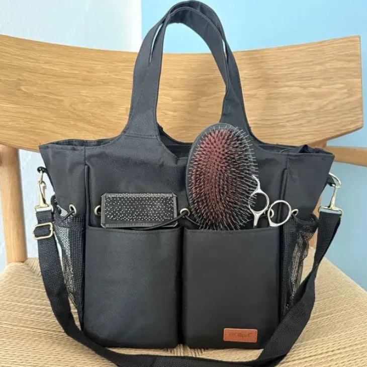 Ollipet Groomingtaske | Black/Gold