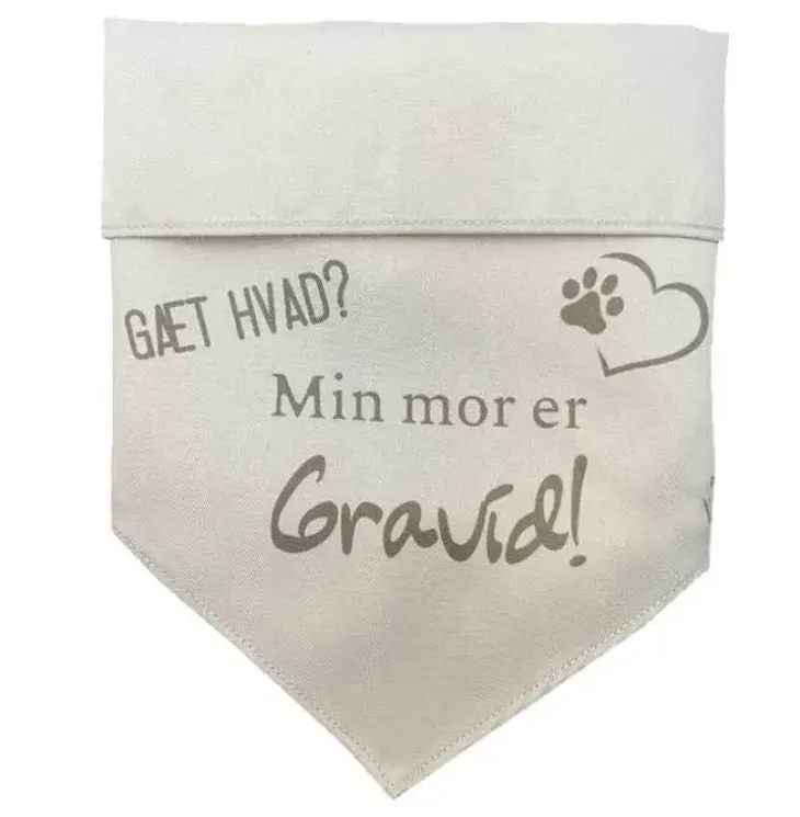 Ollipet "Gæt Hvad? Min mor er Gravid" Bandana