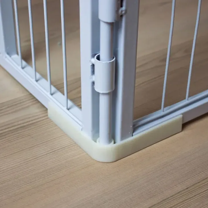 Ollipet hvalpegård m. stokke og gulvbeskytter | 100cm. Høj