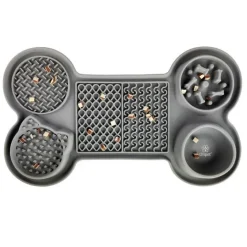 Ollipet 2i1 deluxe slikkemåtte | Stor model