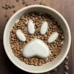 Ollipet paw slowfeeder keramikskål