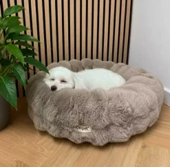 Ollipet Soft Wave Luksus Donutseng | Khaki