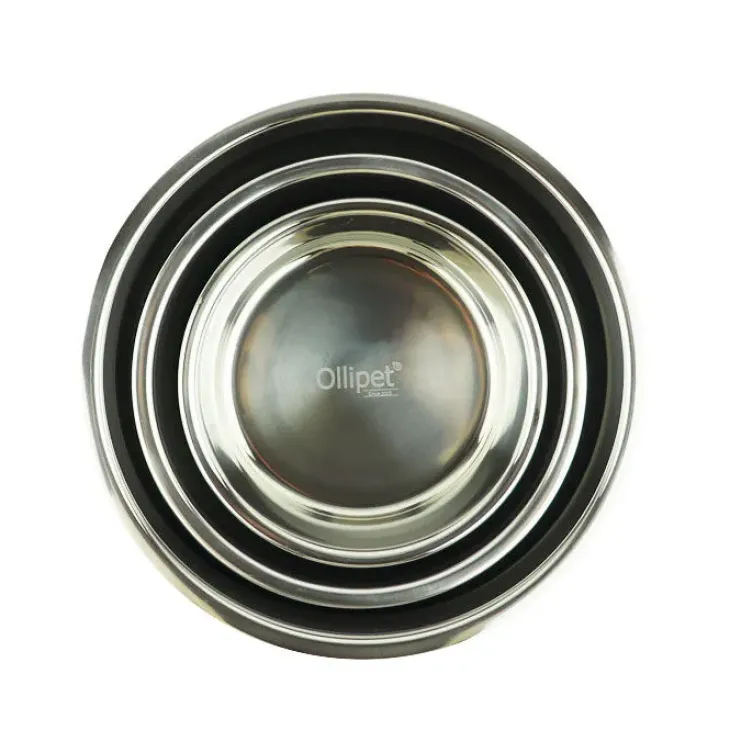 Ollipet Stainless steel bowl anti-slip