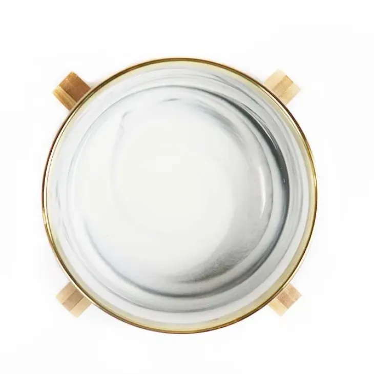 Pakketilbud | Ollipet Antonio Keramikskål med Bambusholder, 15 cm