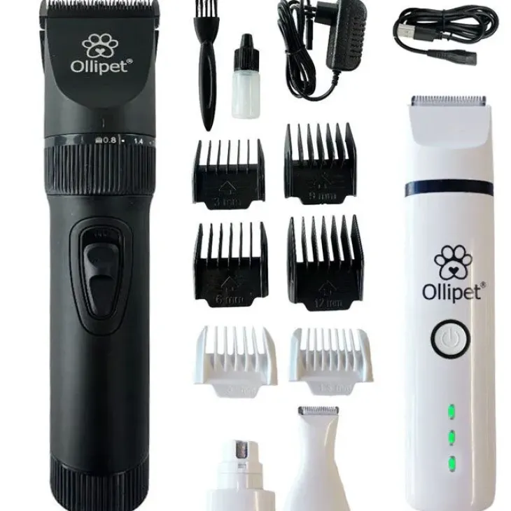 Pakketilbud | Ollipet Hundetrimmer Pakke | Ceramic Pro og Poteklippemaskine 2i1