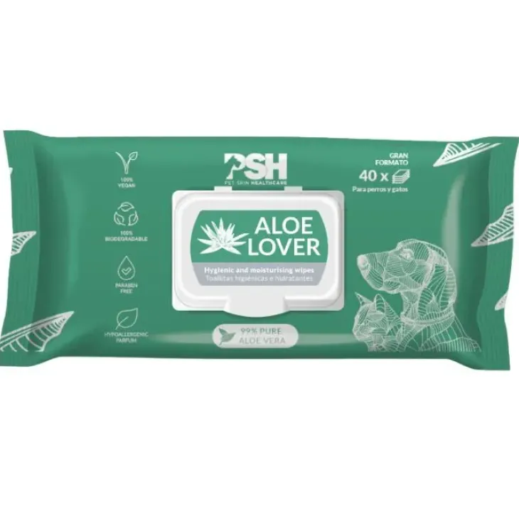 PSH Aloe Vera Hygienic Wipes | 40 stk.