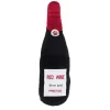 Red wine Plysflaske