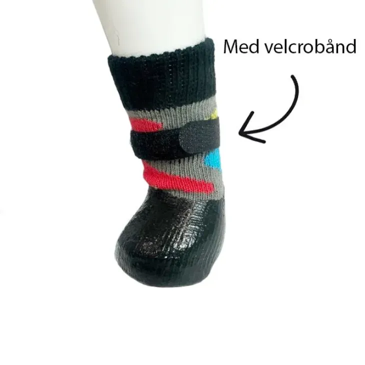 Vandtætte Hundestrømper/støvler | 4 stk