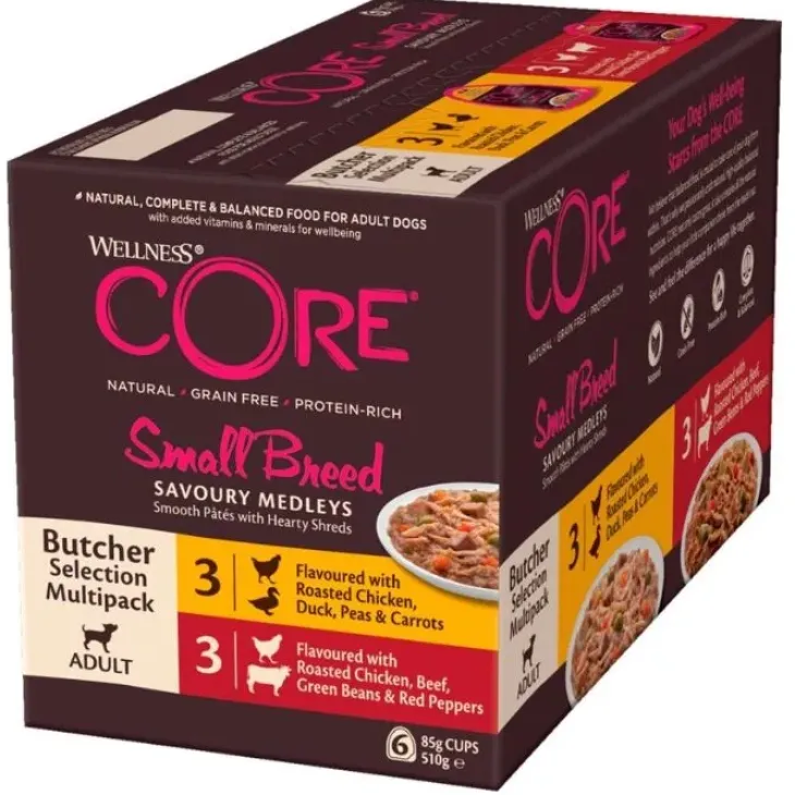 Wellness CORE Savoury Medleys Butcher | 6 pakker