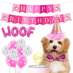 WOOF fødselsdagspakke PINK
