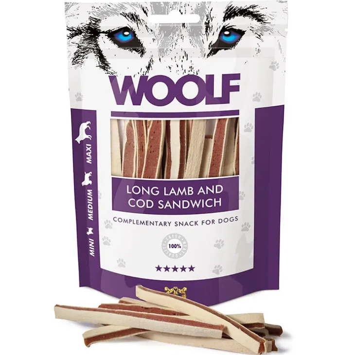 WOOLF Long Lamb and Cod Sandwich | 100 gram