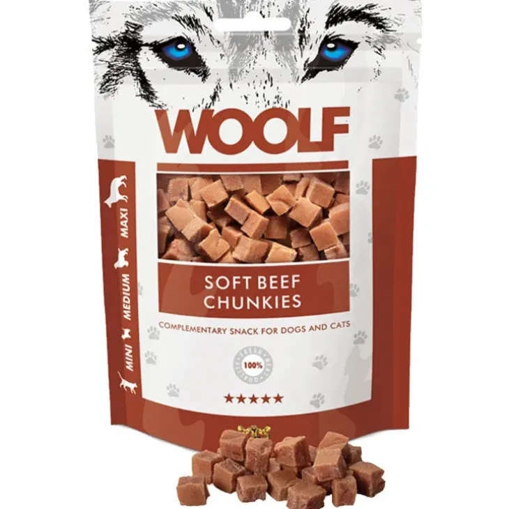 WOOLF Soft Beef Chunkies | 100g